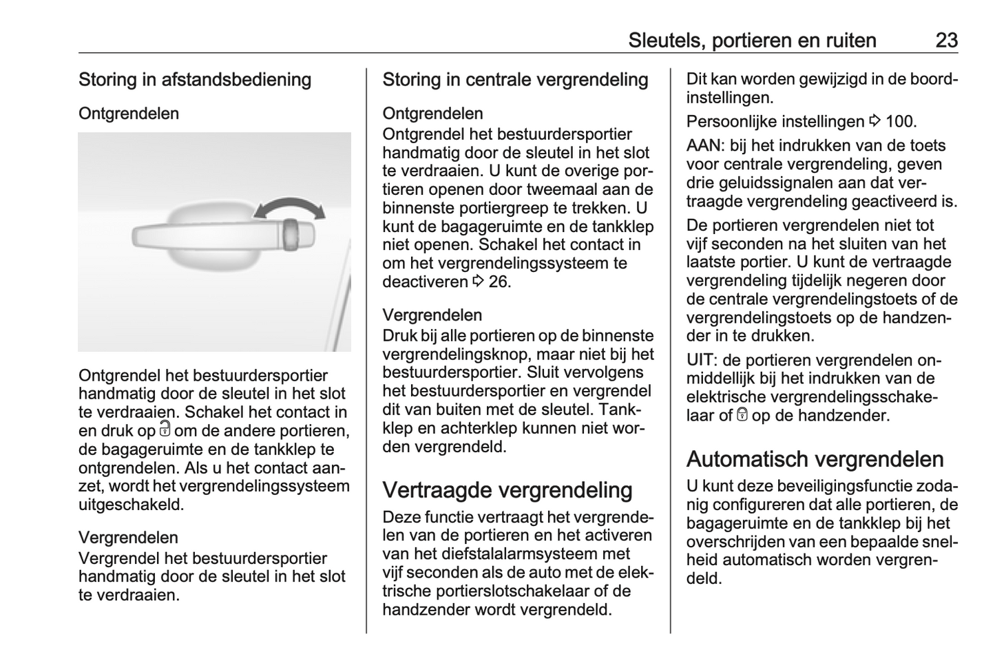 2015-2016 Opel Mokka Gebruikershandleiding | Nederlands