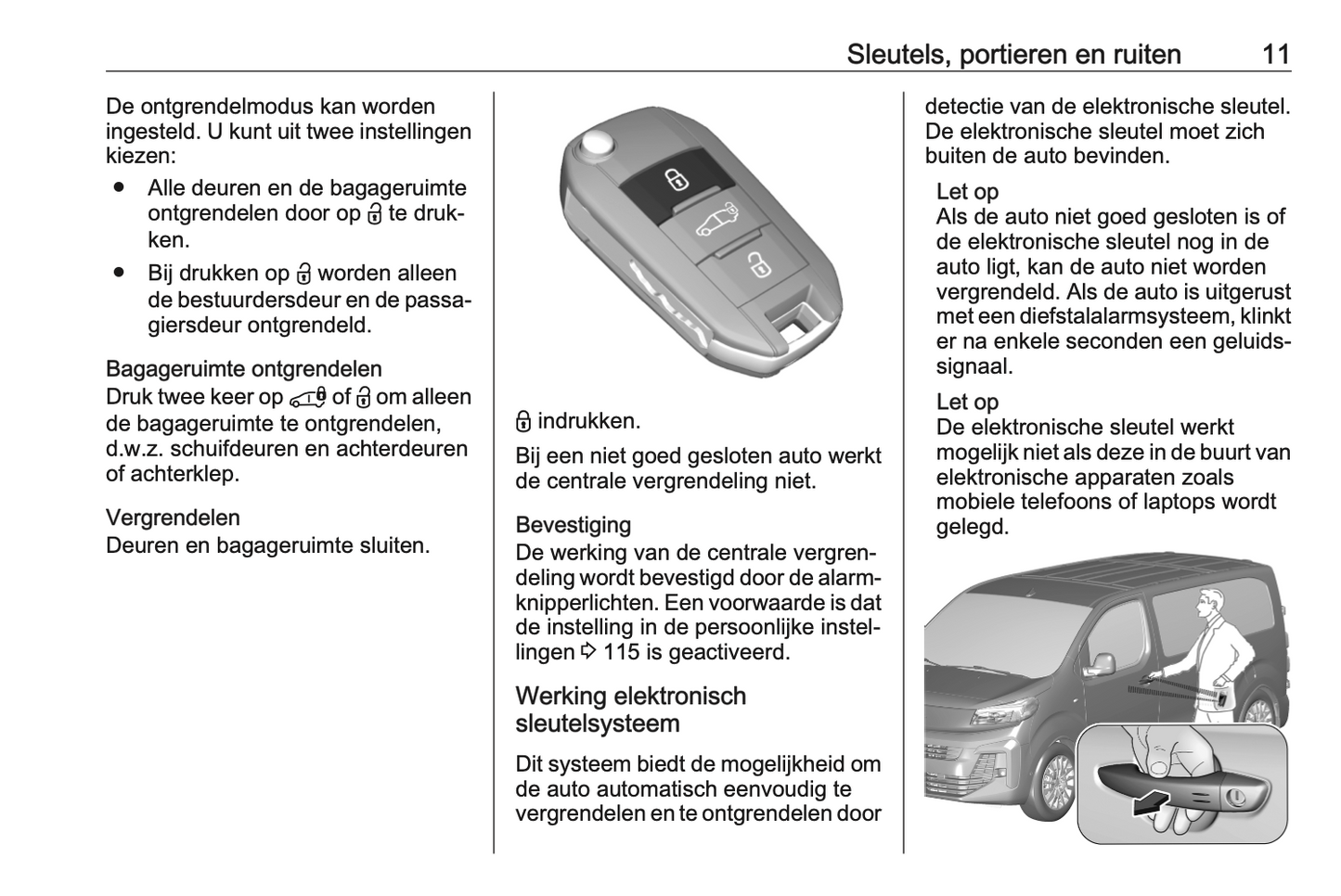 2024 Opel Vivaro Gebruikershandleiding | Nederlands