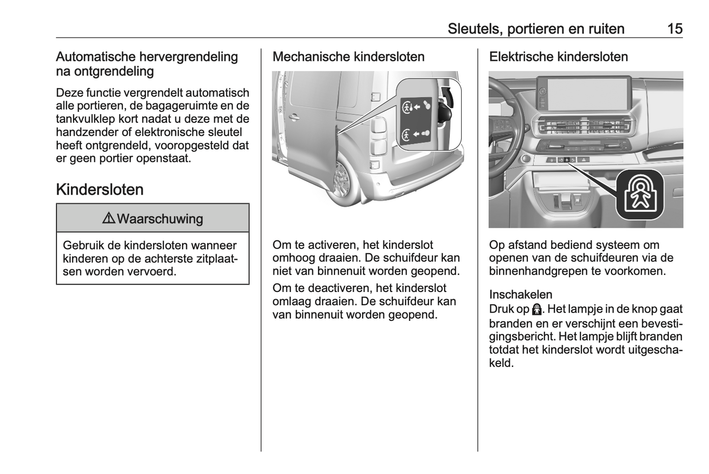 2024 Opel Vivaro Gebruikershandleiding | Nederlands