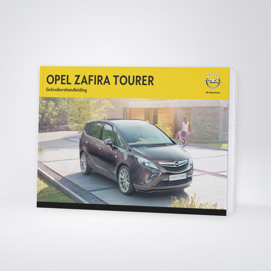 2012 Opel Zafira Tourer Gebruikershandleiding | Nederlands