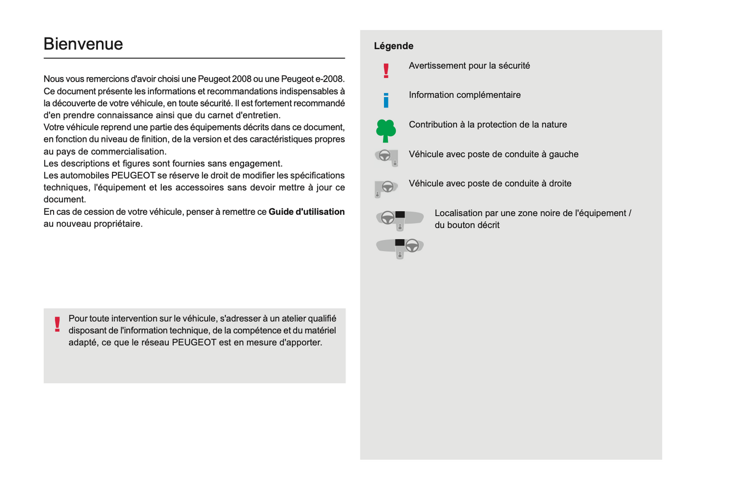 2023-2024 Peugeot 2008 / e-2008 Gebruikershandleiding | Frans