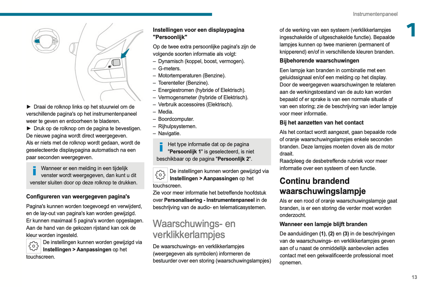 2023-2024 Peugeot 208/e-208 Gebruikershandleiding | Nederlands