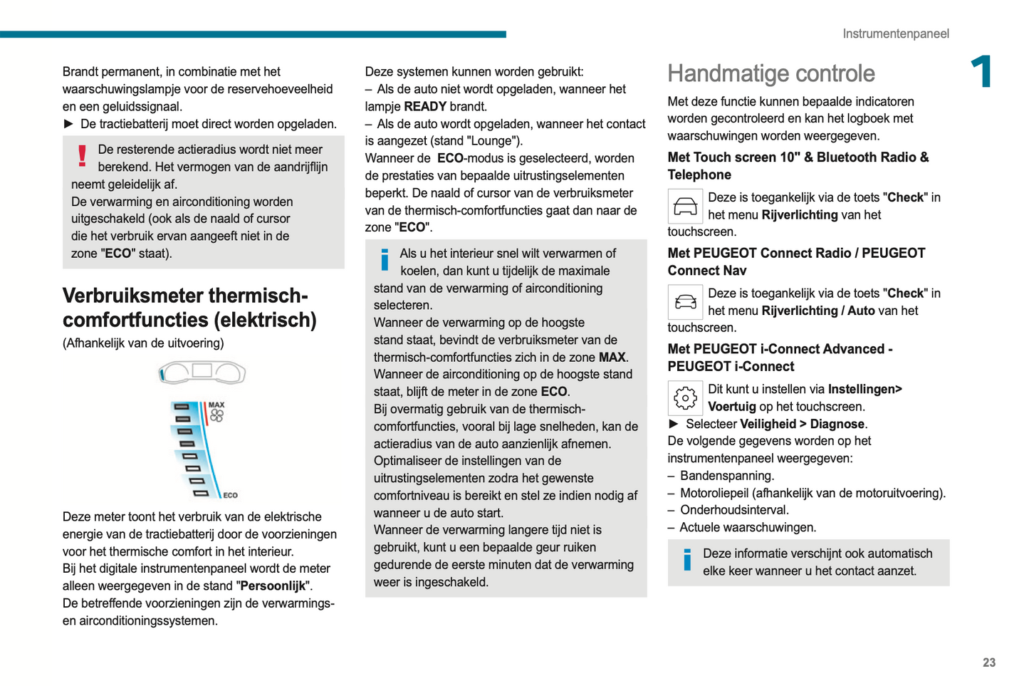 2023-2024 Peugeot 208/e-208 Gebruikershandleiding | Nederlands