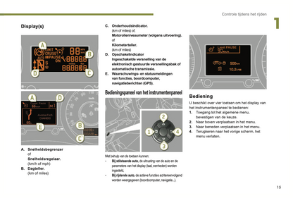 2014-2015 Peugeot 3008 Gebruikershandleiding | Nederlands