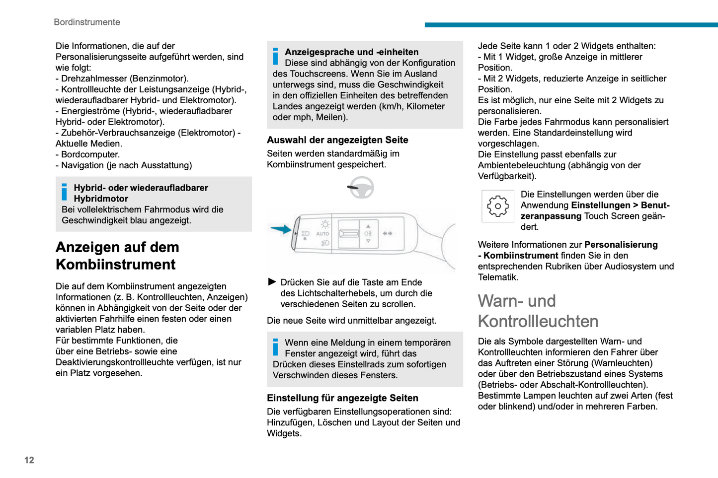 2024-2025 Peugeot 3008/e-3008/5008/e-5008 Owner's Manual | German