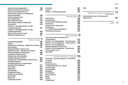 2024-2025 Peugeot 3008/e-3008/5008/e-5008 Owner's Manual | German