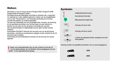 2024-2025 Peugeot 3008/e-3008/5008/e-5008 Owner's Manual | Dutch