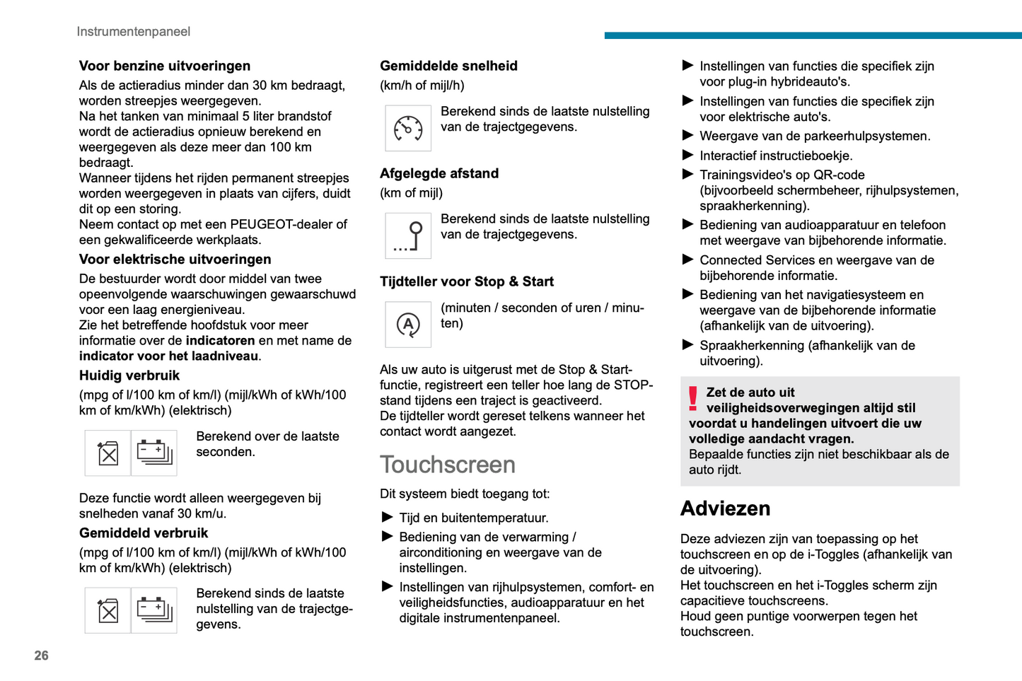 2024-2025 Peugeot 3008/e-3008/5008/e-5008 Owner's Manual | Dutch