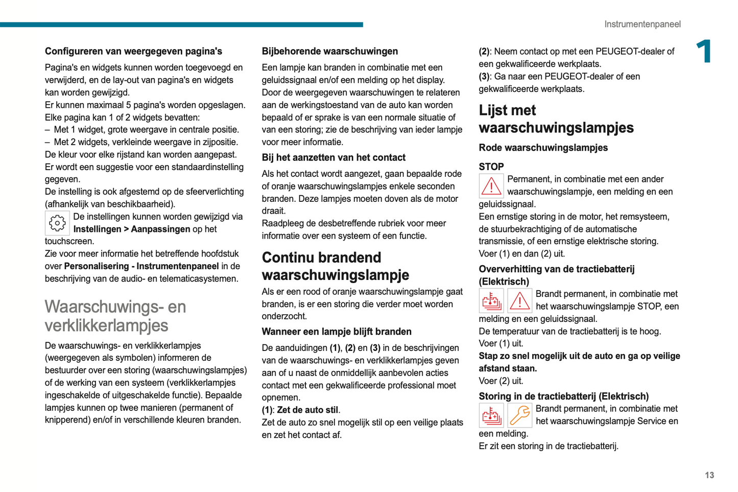 2024 Peugeot Rifter/e-Rifter/Partner/e-Partner Gebruikershandleiding | Nederlands