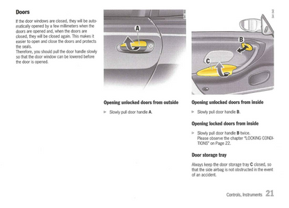 2004 Porsche 911 GT3 Owner's Manual | English