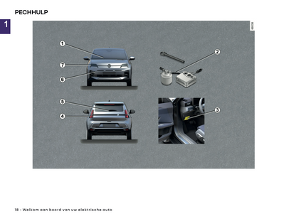 2024-2025 Renault 5 E-Tech Gebruikershandleiding | Nederlands