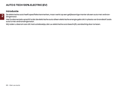 2024-2025 Renault 5 E-Tech Gebruikershandleiding | Nederlands