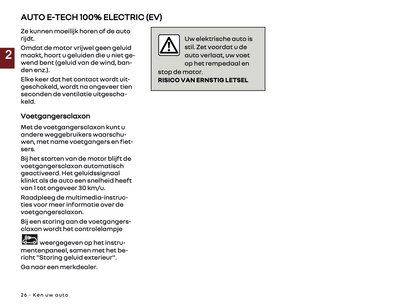 2024-2025 Renault 5 E-Tech Gebruikershandleiding | Nederlands