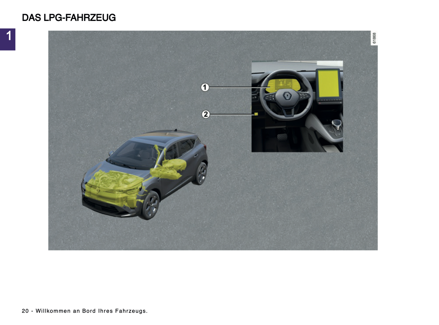 2024 Renault Captur Bedienungsanleitung | Deutsch