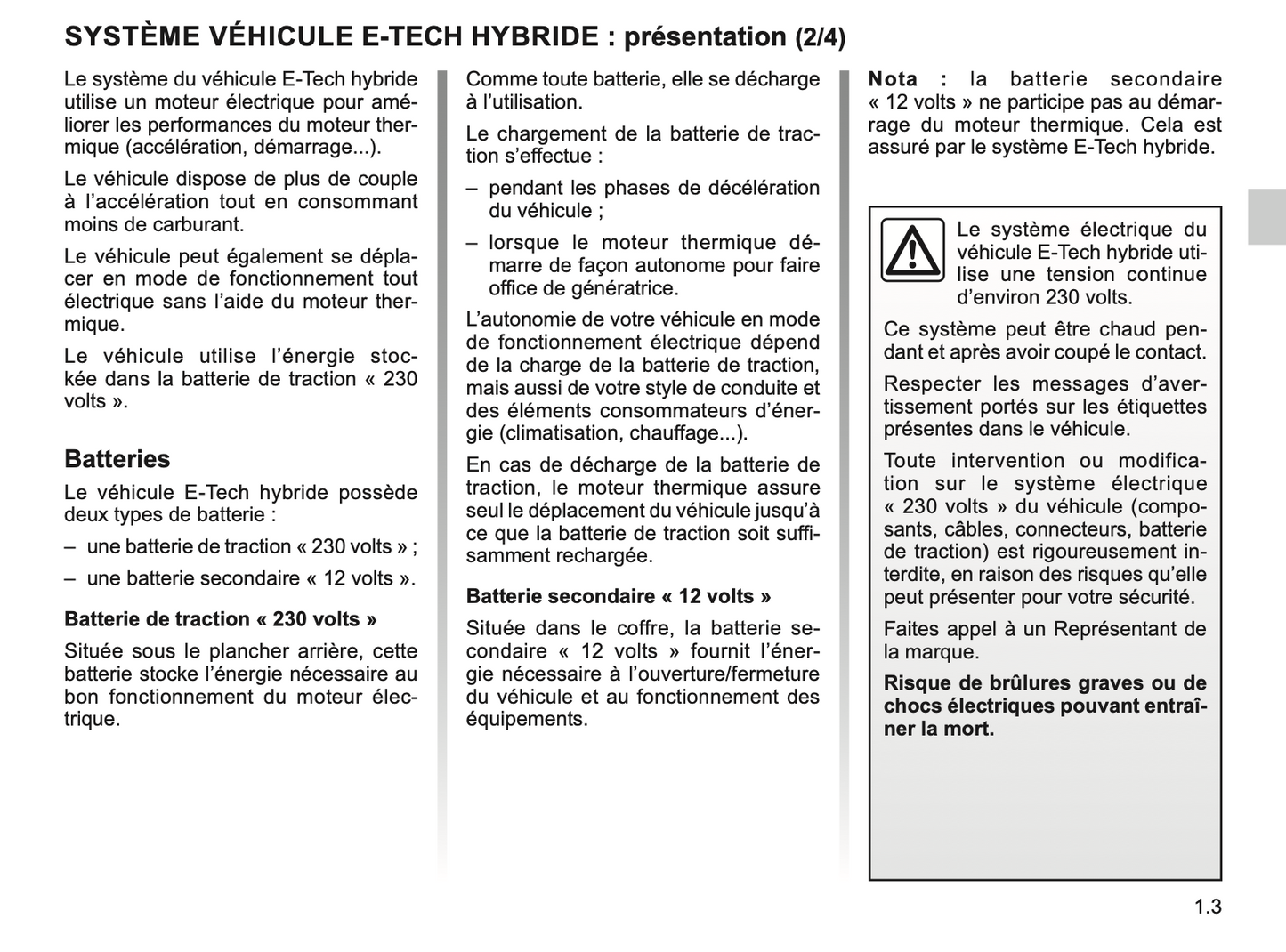 2023-2024 Renault Clio Gebruikershandleiding | Frans