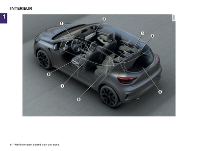 2024-2025 Renault Clio Gebruikershandleiding | Nederlands