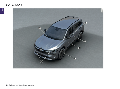 2024-2025 Renault Espace Gebruikershandleiding | Nederlands