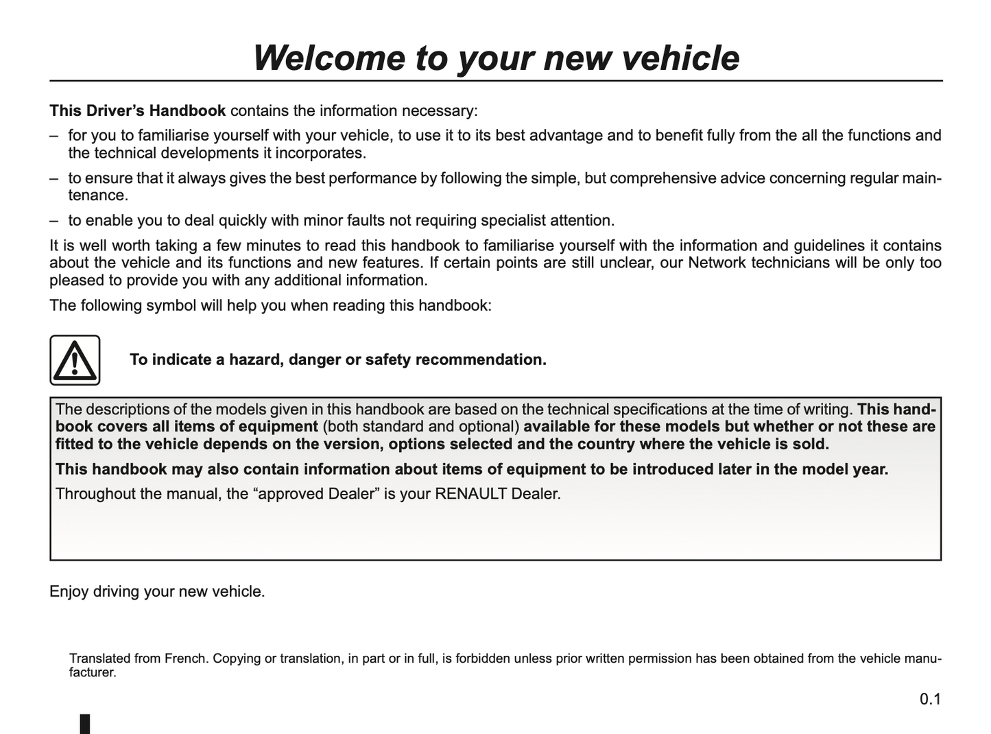 2015-2016 Renault Mégane Coupe Cabriolet Owner's Manual | English