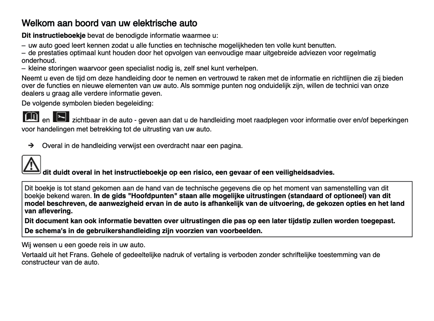 2023-2024 Renault Scenic E-Tech Owner's Manual | Dutch