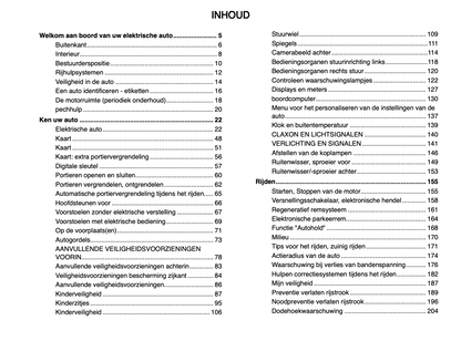 2023-2024 Renault Scenic E-Tech Owner's Manual | Dutch