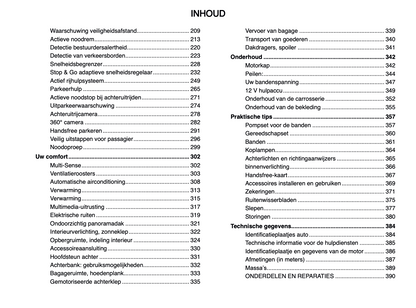 2023-2024 Renault Scenic E-Tech Owner's Manual | Dutch