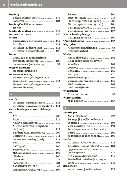 2018-2019 Smart ForTwo Owner's Manual | Dutch