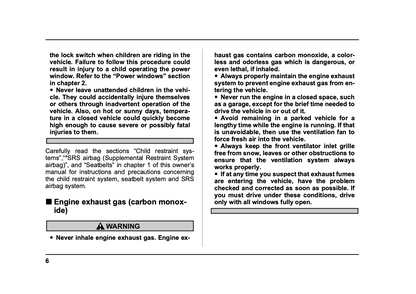 2005 Subaru Baja Owner's Manual | English