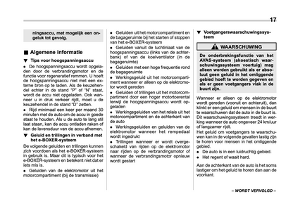 2022 Subaru Forester e-BOXER Gebruikershandleiding | Nederlands