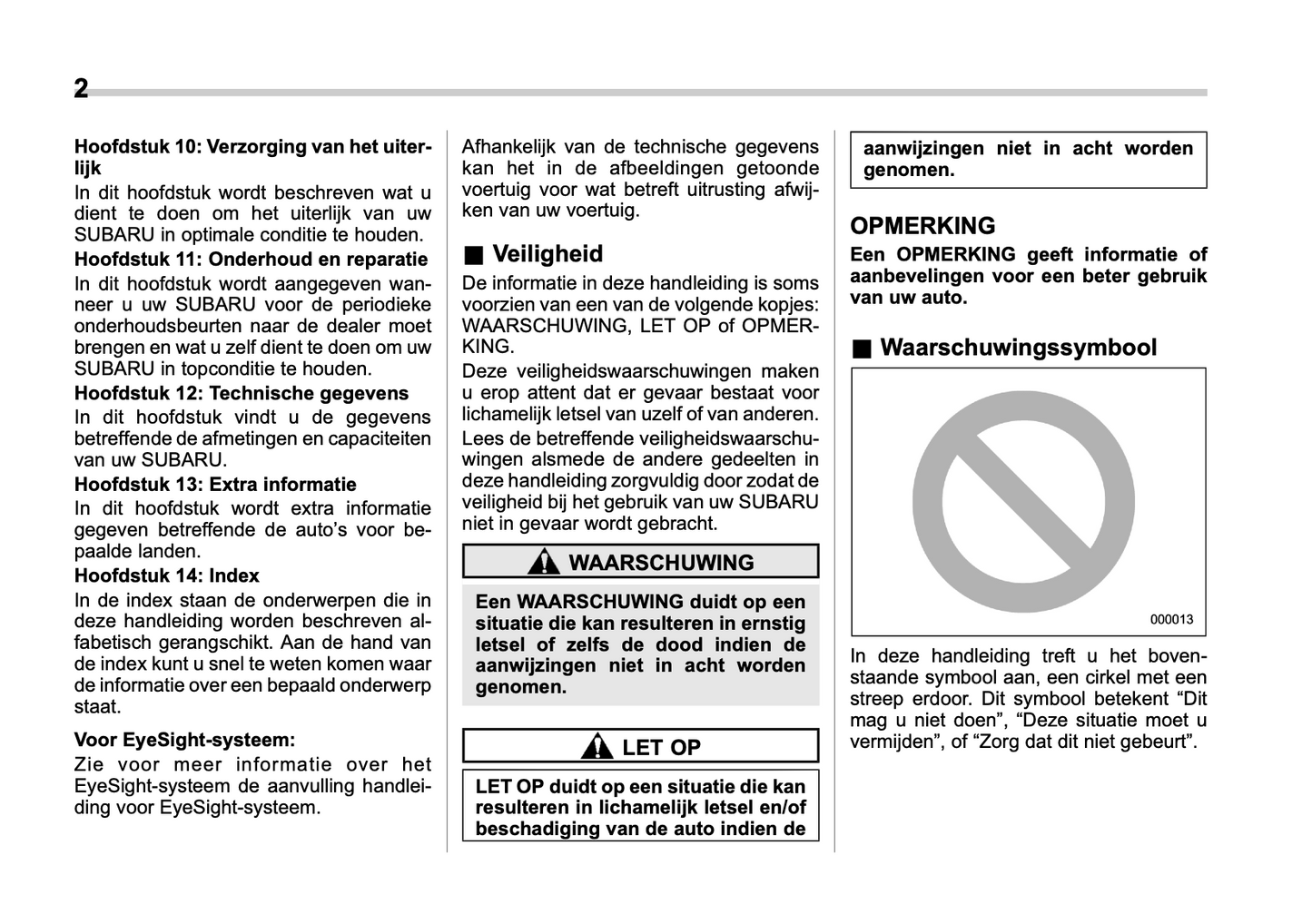 2022 Subaru Forester e-BOXER Gebruikershandleiding | Nederlands