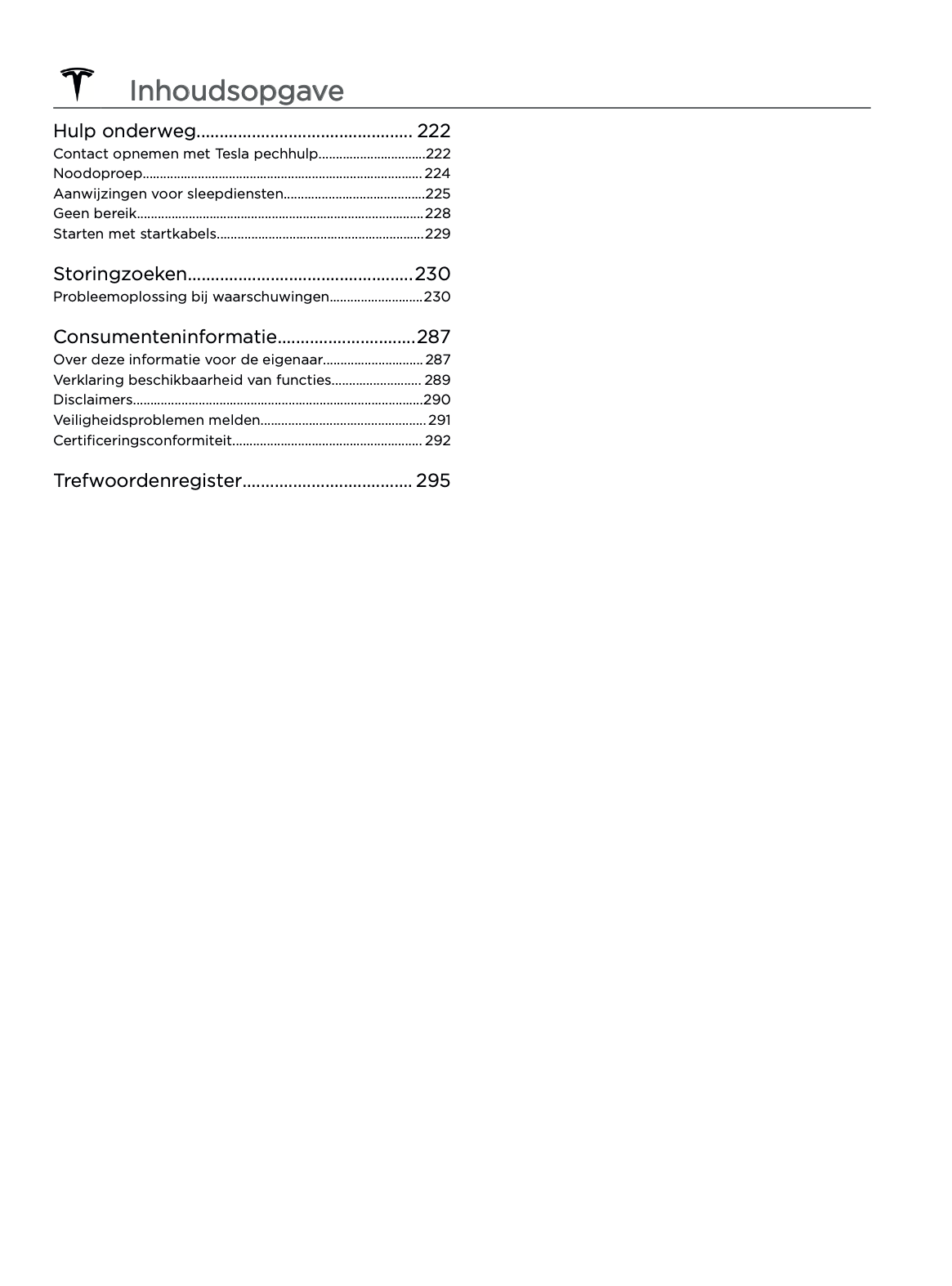 2023-2024 Tesla Model 3 Bedienungsanleitung | Niederländisch