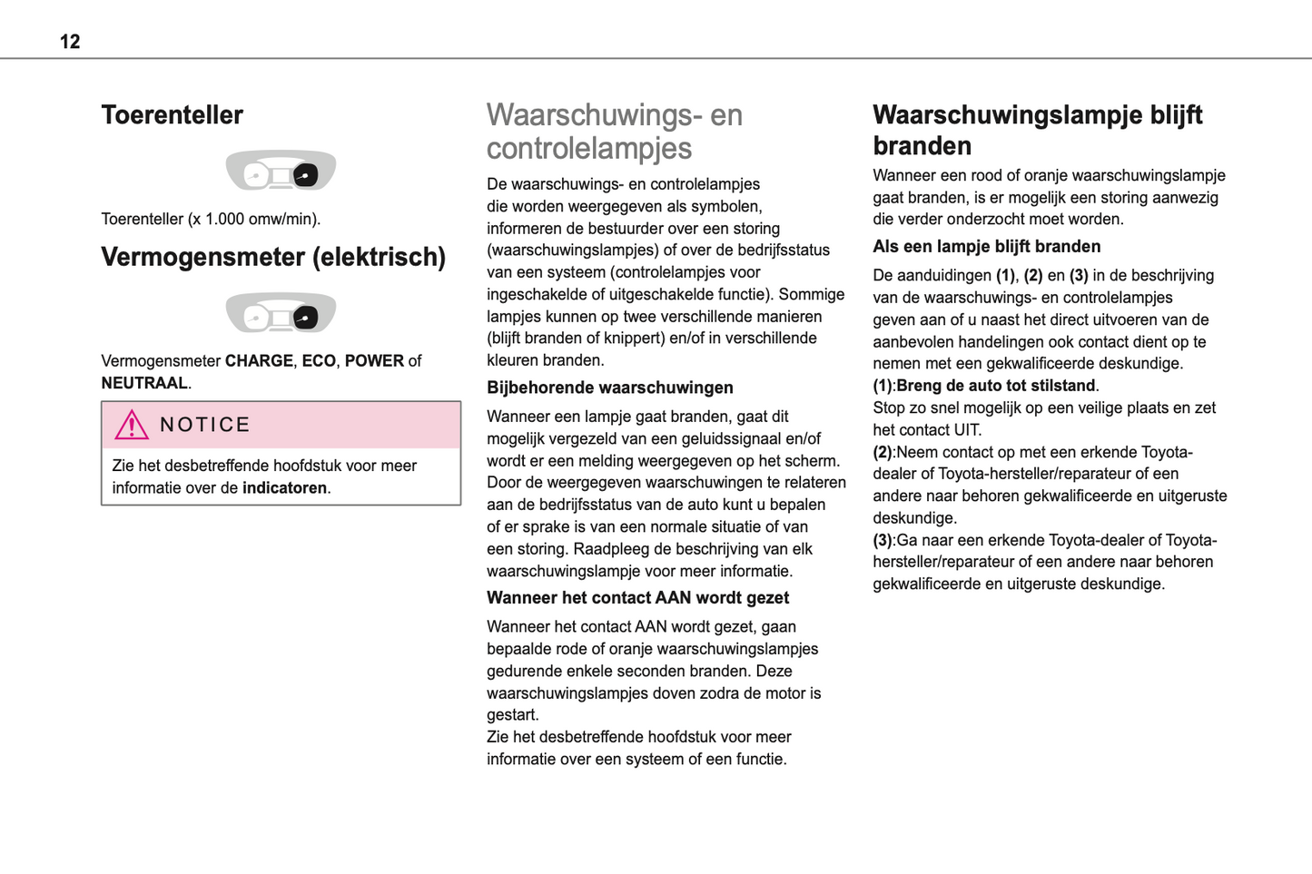 2021-2022 Toyota Proace Van/Proace Verso Gebruikershandleiding | Nederlands