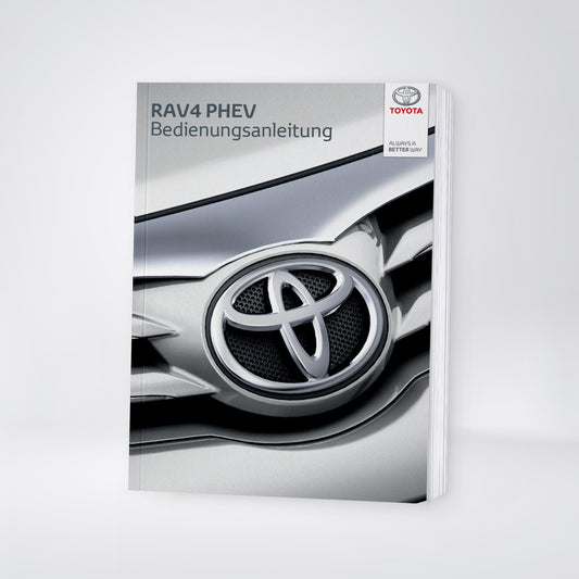 2022-2023 Toyota RAV4 Plug-in-Hybrid Owner's Manual | German