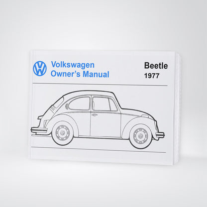 1977 Volkswagen Beetle Owner's Manual | English