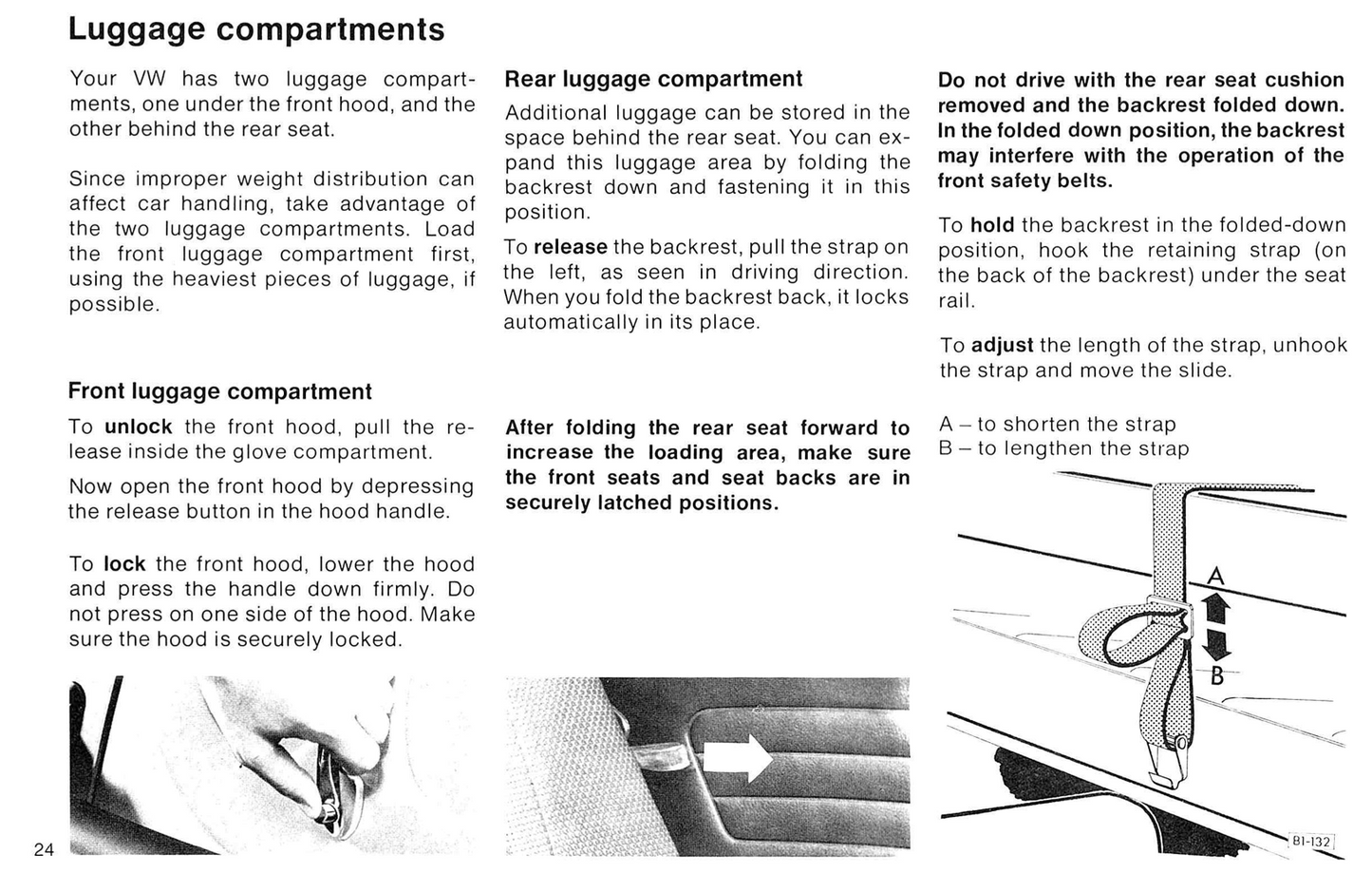 1977 Volkswagen Beetle Owner's Manual | English