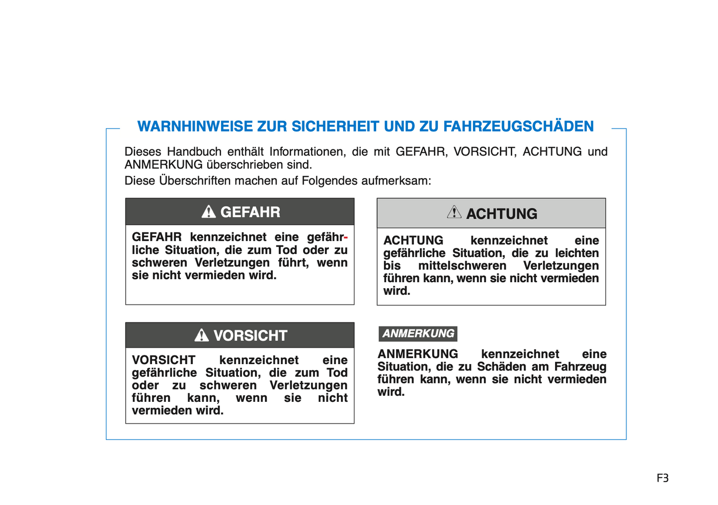 2021-2022 Hyundai i30 N Owner's Manual | German