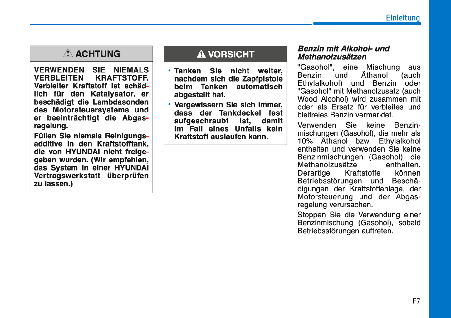 2021-2022 Hyundai i30 N Owner's Manual | German