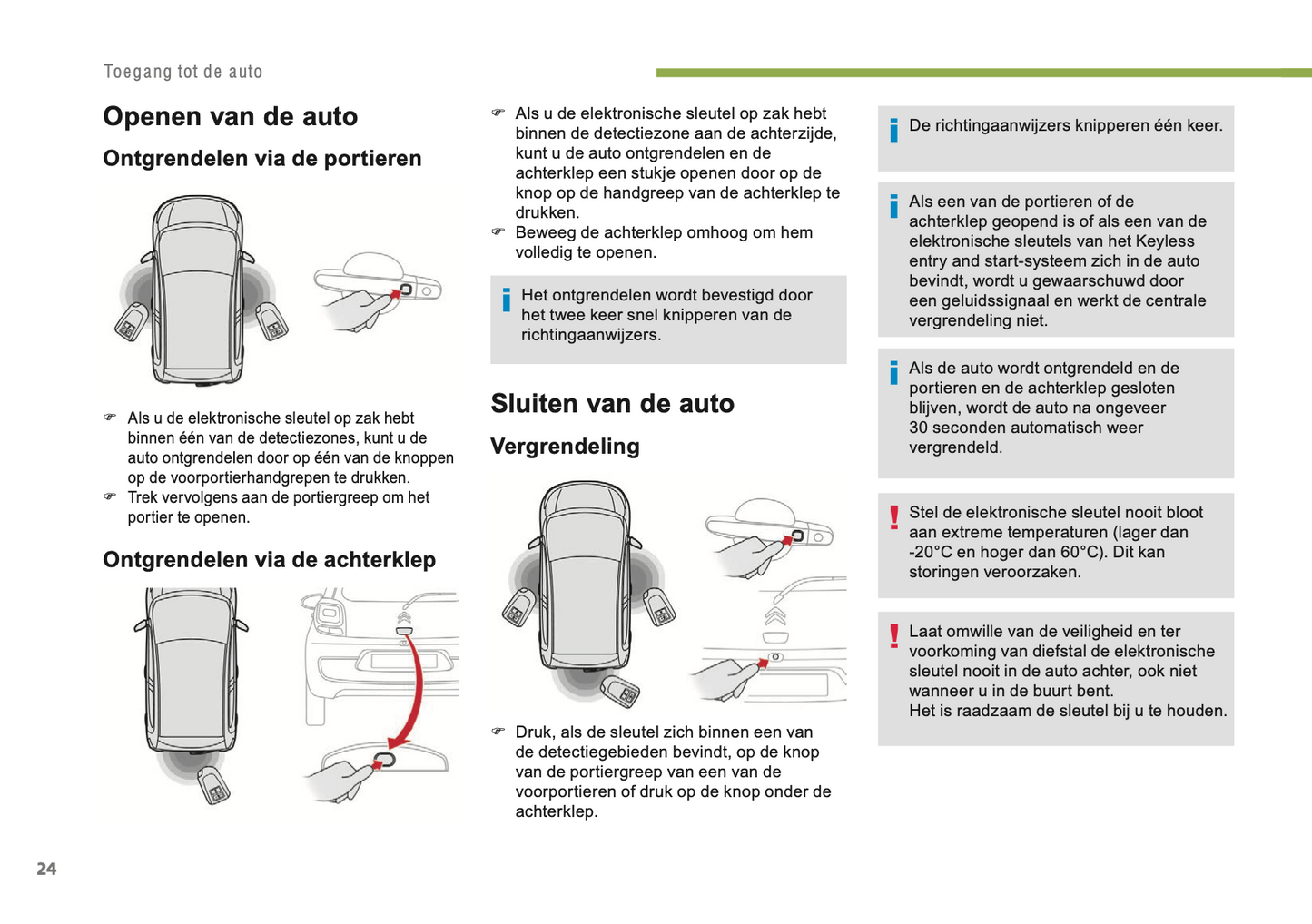 2014-2021 Citroën C1 Manuel du propriétaire | Néerlandais