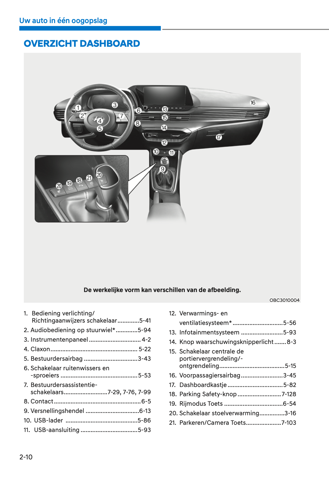 2021-2022 Hyundai i20/Bayon Gebruikershandleiding | Nederlands