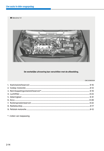 2021-2022 Hyundai i20/Bayon Gebruikershandleiding | Nederlands