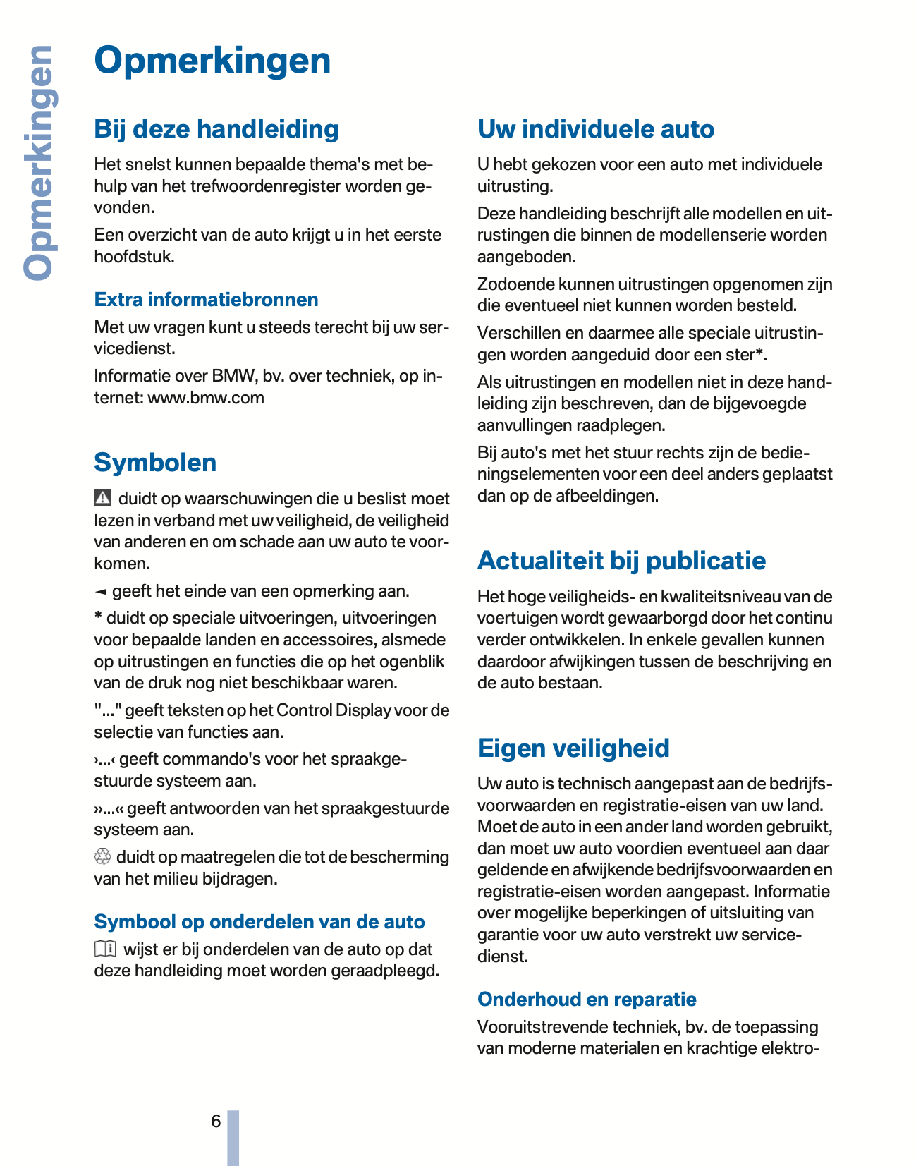 2010-2011 BMW Z4 Bedienungsanleitung | Niederländisch