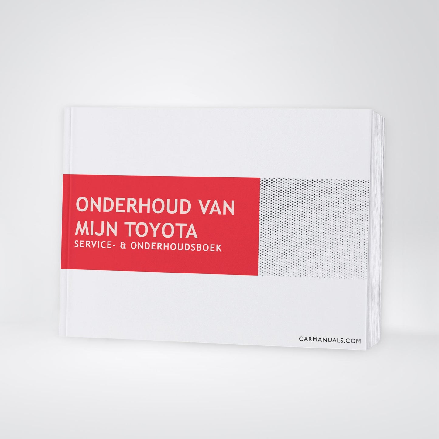 Toyota Onderhoudsboekje | Nederlands