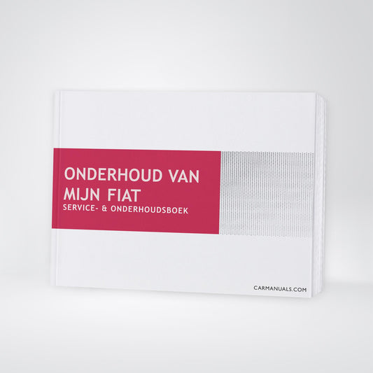 Fiat Onderhoudsboekje | Nederlands