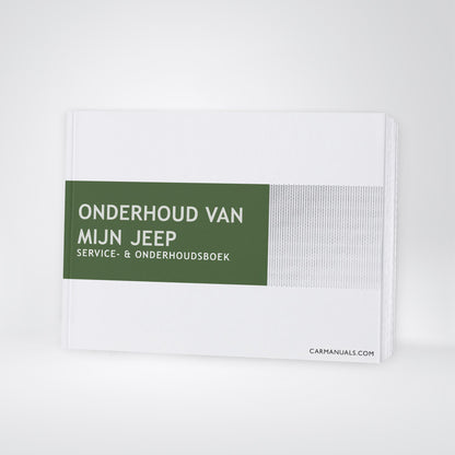 Jeep Onderhoudsboekje | Nederlands