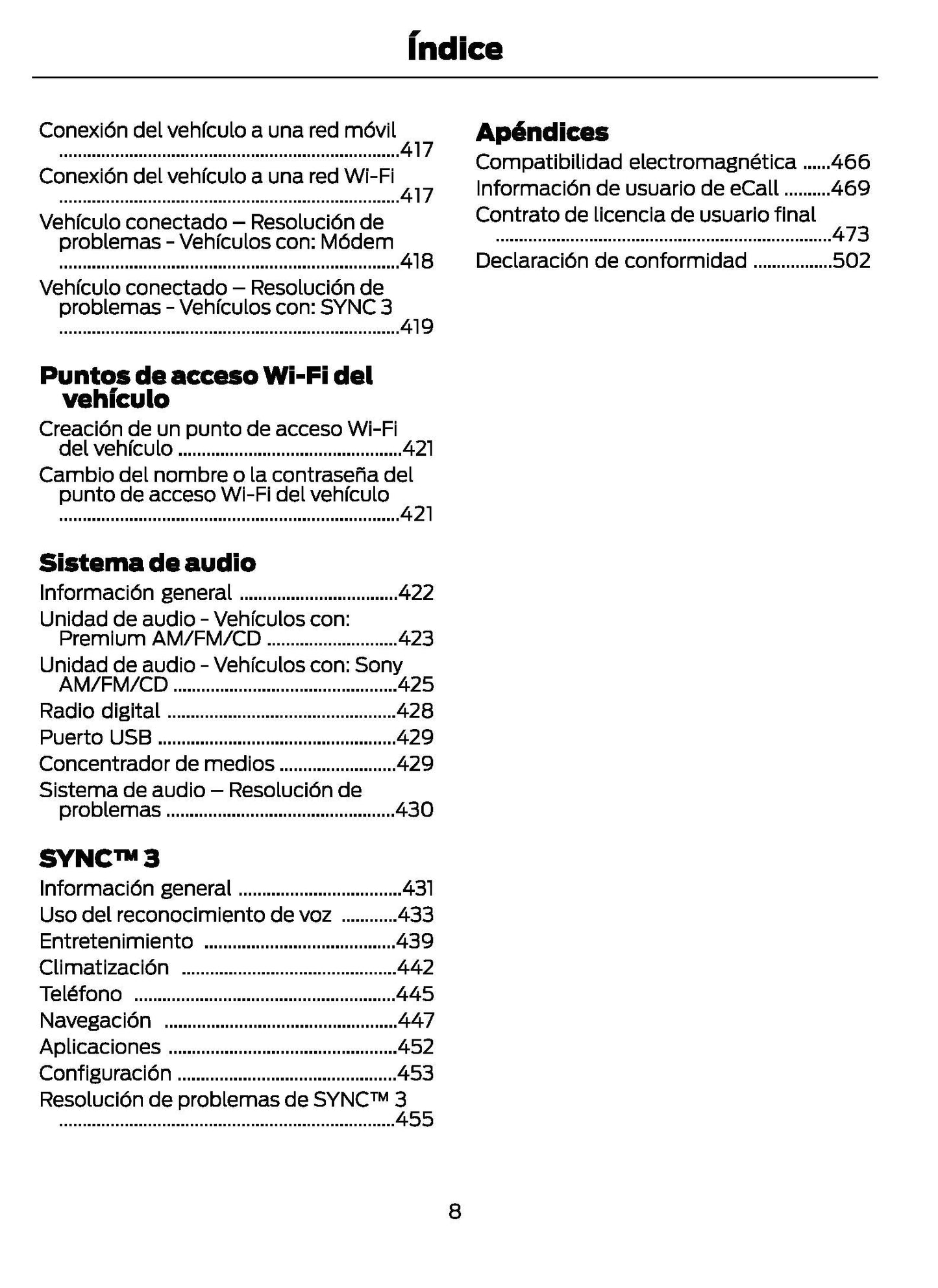 2021-2024 Ford Galaxy/S-Max Manuel du propriétaire | Espagnol