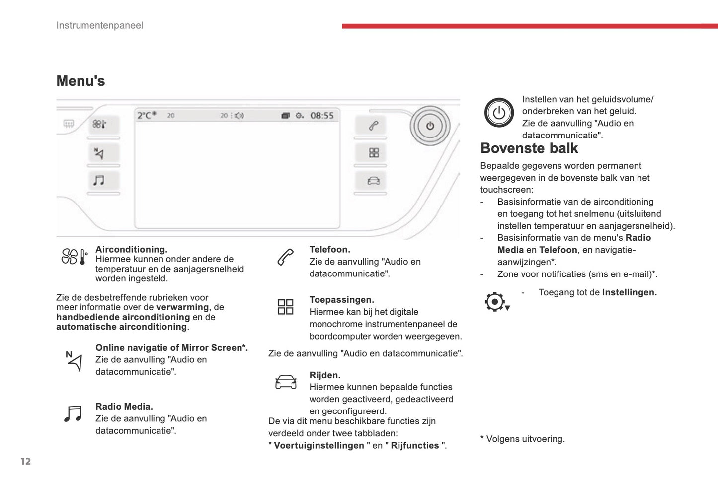 2016-2018 Citroën C4 Picasso/Grand C4 Picasso Owner's Manual | Dutch