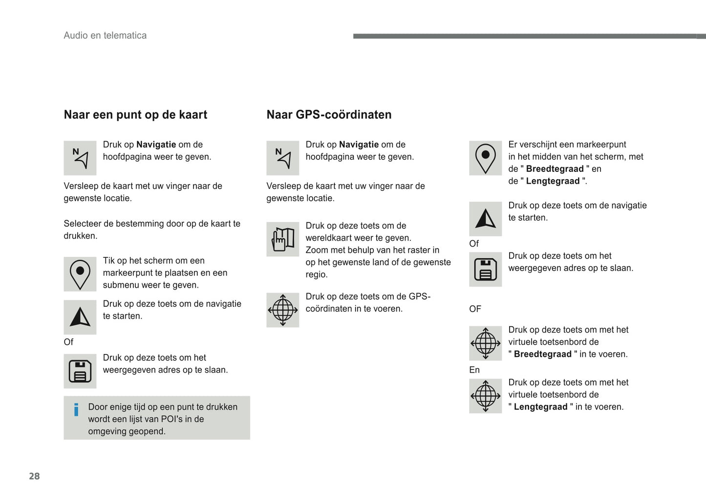 2016-2018 Citroën Infotainment Handleiding | Nederlands