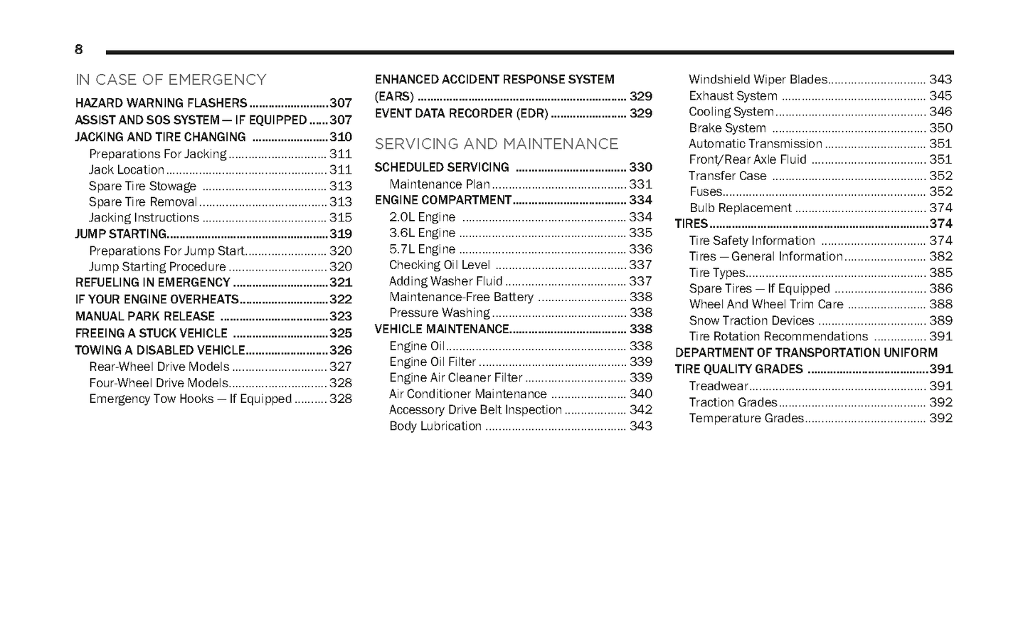 2023 Jeep Grand Cherokee/Grand Cherokee L Owner's Manual | English