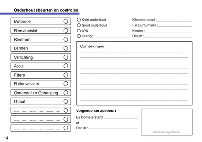 Seat Onderhoudsboekje | Nederlands