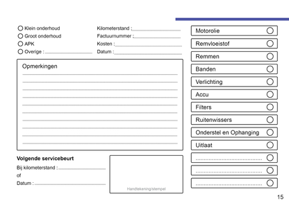 Seat Onderhoudsboekje | Nederlands