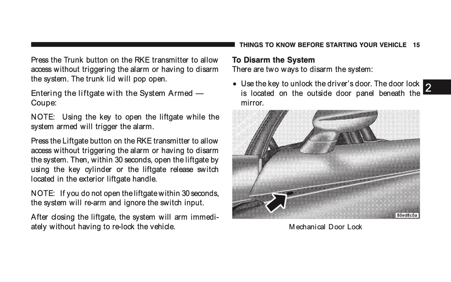 2008 Dodge Viper Owner's Manual | English